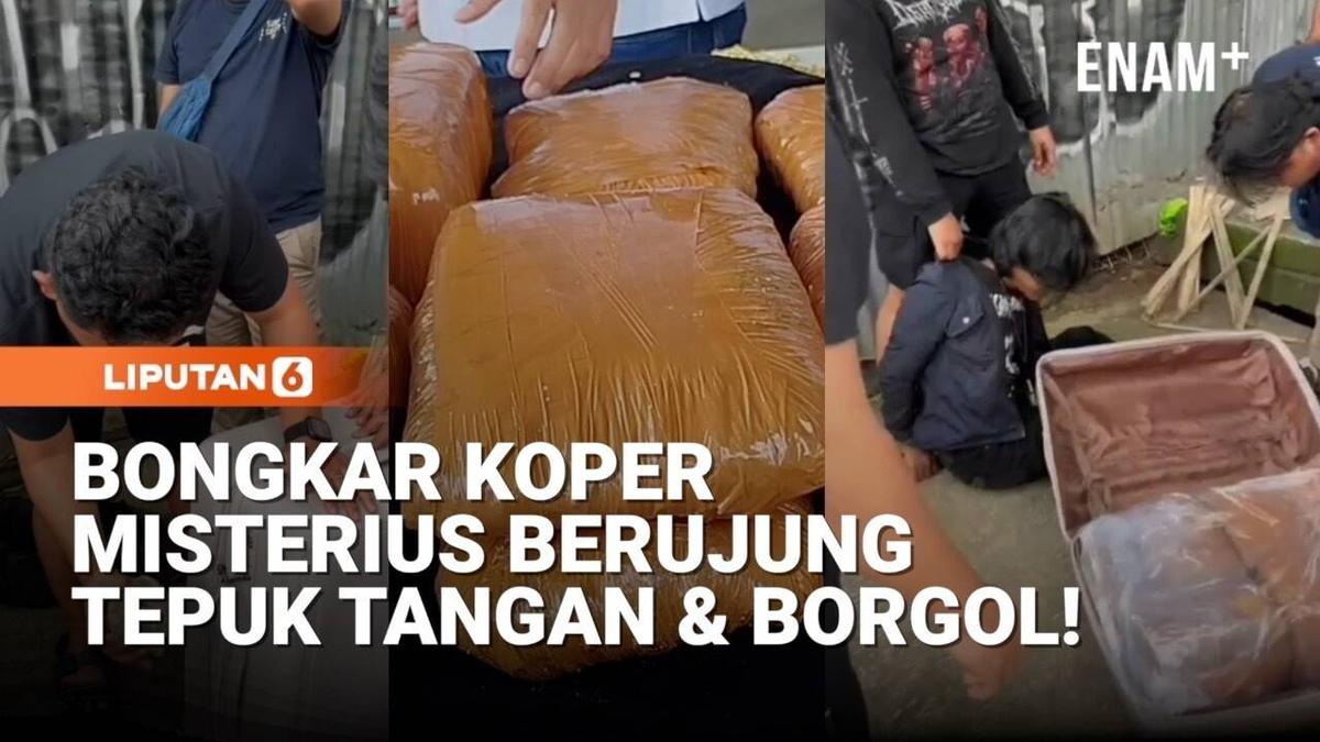 Bongkar Koper Misterius Berujung Tepuk Tangan & Borgol!