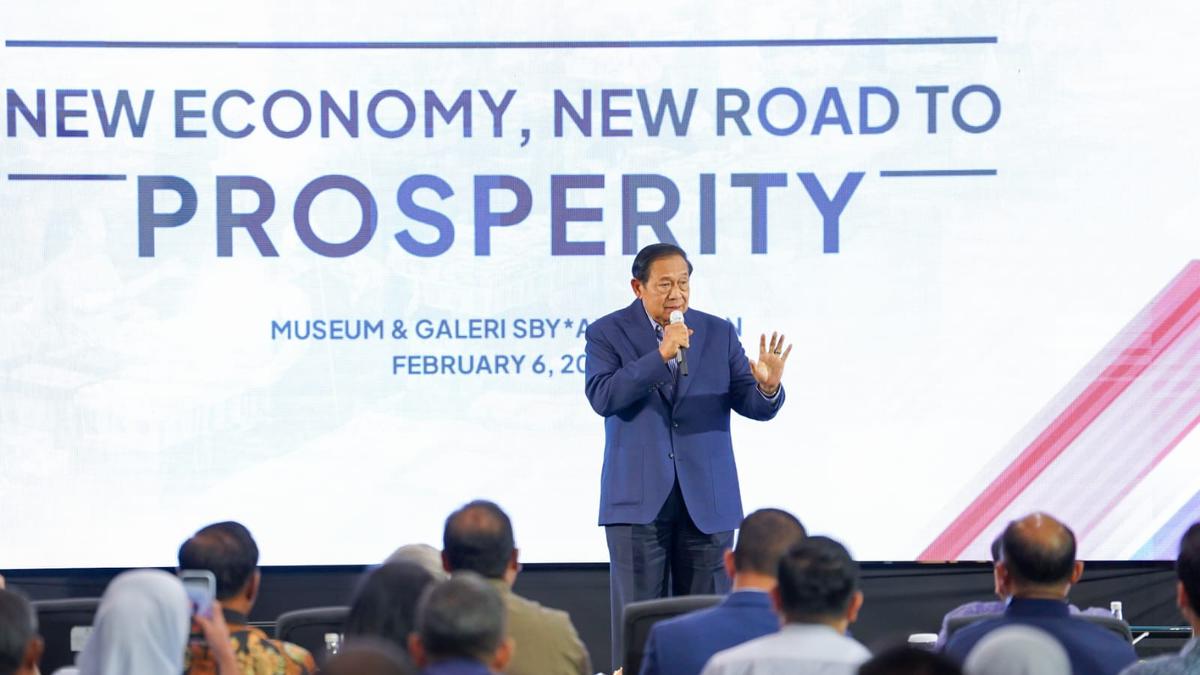 Tegaskan Dukungan untuk Prabowo, SBY Serukan Kolaborasi Ekonomi Baru
