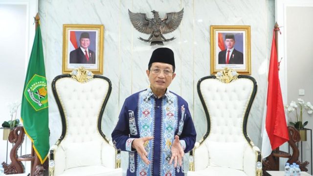 Menag Nasaruddin Umar Ucapkan Selamat Imlek 2577 Kongzili, Ajak Seluruh Elemen Bangsa Perkuat Kedamaian, Keadilan, dan Kesejahteraan Bersama.
