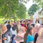gambar peningkatan pengunjung signifikan di kebun raya bogor program poelang kampoeng jadi magnet utama libur lebaran 2026