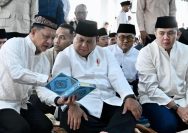 gambar presiden prabowo subianto dan mendagri tito karnavian rayakan idulfitri di aceh tamiang tinjau percepatan pemulihan pascabencana sumatera