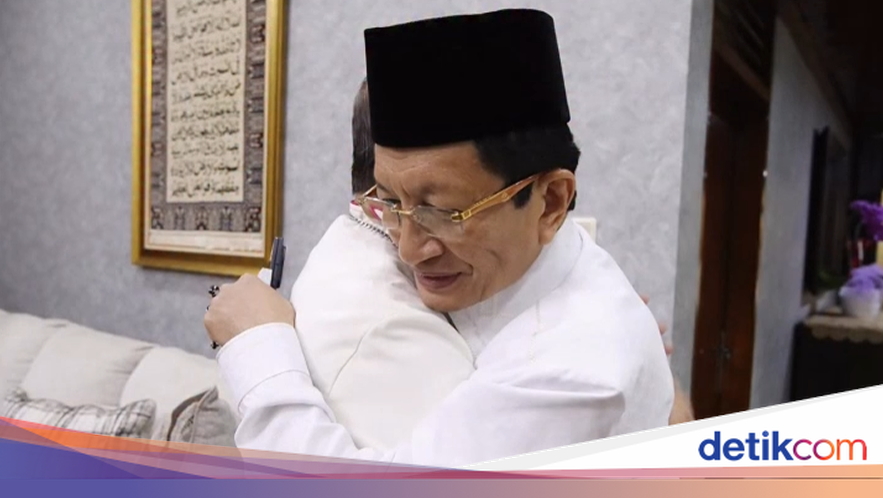 Kardinal Ignatius Suharyo dan Nasaruddin Umar, Simbol Persahabatan Lintas Iman di Idul Fitri 1447 H. 5 Pelukan Hangat Uskup Agung Jakarta dan Menag Saat Momen Lebaran